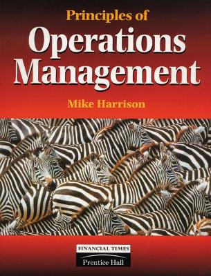 Book cover for Principles Of Operations Manangement