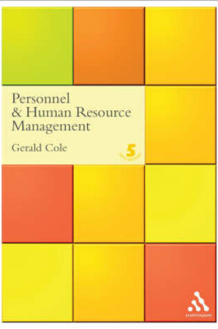 Cover of Personnel and Human Resource Management