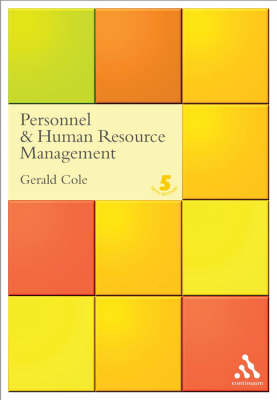 Book cover for Personnel and Human Resource Management