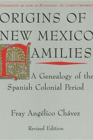 Cover of Origins of New Mexico Families