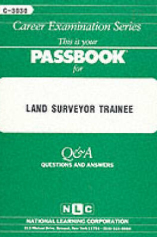 Cover of Land Surveyor Trainee