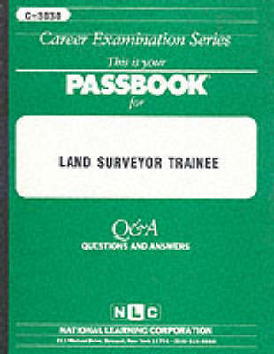 Book cover for Land Surveyor Trainee