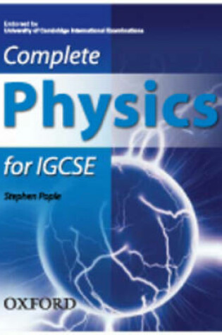 Cover of Complete Physics for IGCSE