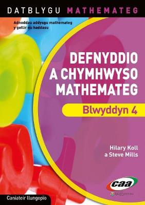 Book cover for Datblygu Mathemateg: Defnyddio a Chymhwyso Mathemateg Blwyddyn 4