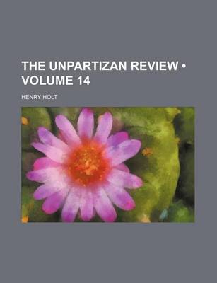 Book cover for The Unpartizan Review (Volume 14)