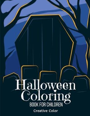 Book cover for Halloween Coloring Book for Children