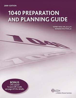 Cover of 1040 Preparation and Planning Guide