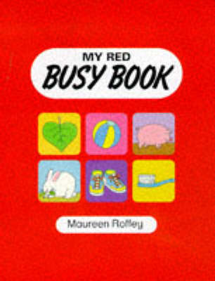 Book cover for My Red Busy Book