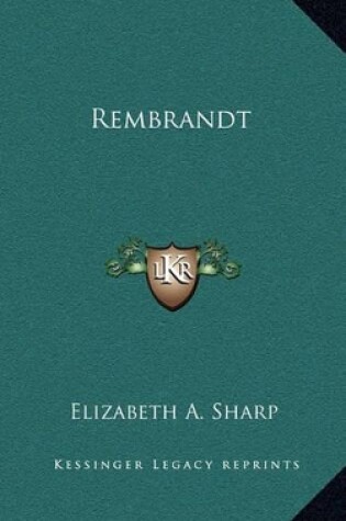 Cover of Rembrandt