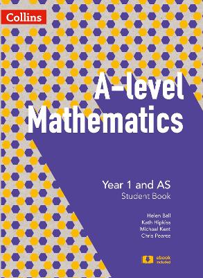 Book cover for A Level Mathematics Year 1 and AS Student Book