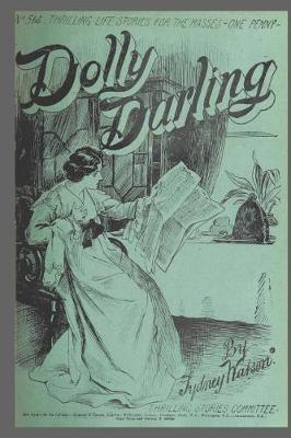 Cover of Journal Vintage Penny Dreadful Book Cover Reproduction Dolly Darling