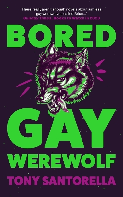 Book cover for Bored Gay Werewolf