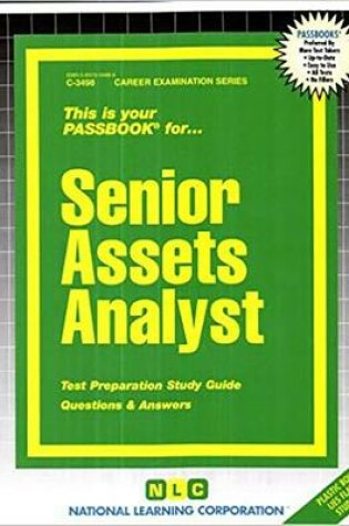 Cover of Senior Assets Analyst