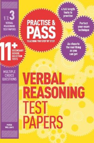 Cover of Practise & Pass 11+ Level Three: Verbal reasoning Practice Test Papers