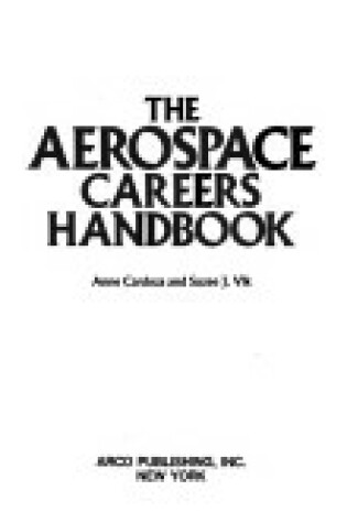 Cover of The Aerospace Careers Handbook
