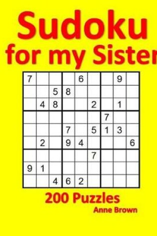 Cover of Sudoku for My Sister