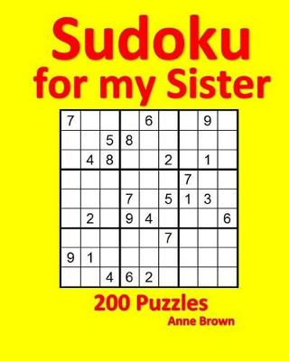 Book cover for Sudoku for My Sister