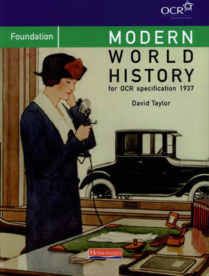 Cover of Modern World History for OCR: Foundation Textbook