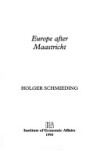 Book cover for Europe After Maastricht