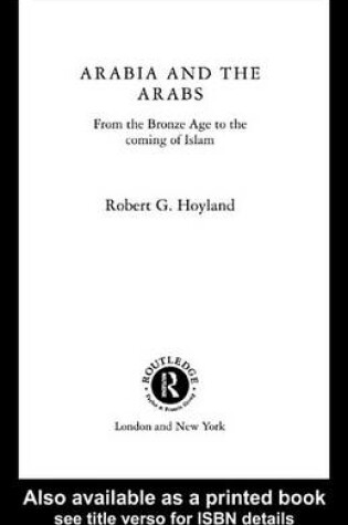 Cover of Arabia and the Arabs