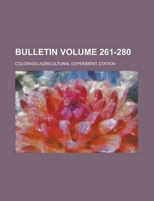 Book cover for Bulletin Volume 261-280