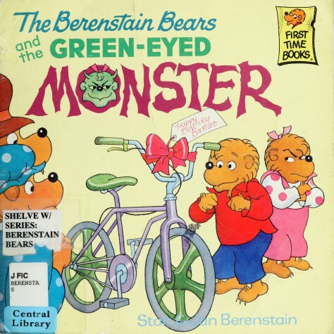Book cover for Berenstain Bears and the Green-Eyed Monster