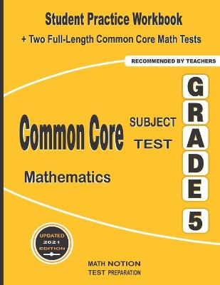 Book cover for Common Core Subject Test Mathematics Grade 5