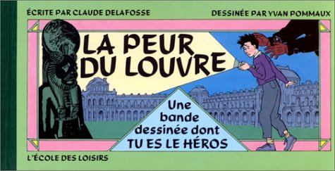 Book cover for La peur du Louvre