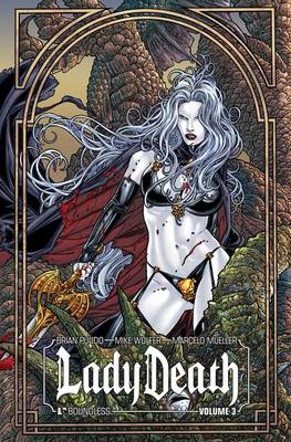 Book cover for Lady Death Volume 3 Hardcover