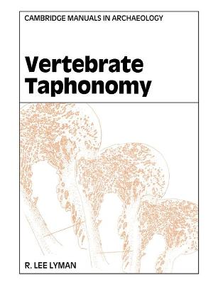 Cover of Vertebrate Taphonomy