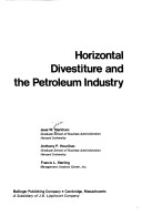 Book cover for Horizontal Divestiture and the Petroleum Industry