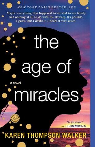 Book cover for The Age of Miracles