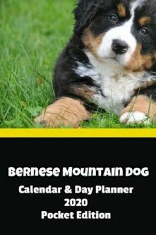 Cover of Bernese Mountain Dog Calendar & Day Planner 2020 Pocket Edition
