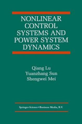 Cover of Nonlinear Control Systems and Power System Dynamics