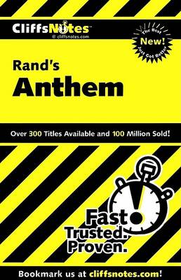 Book cover for Cliffsnotes Rand's Anthem