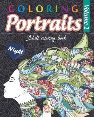 Cover of Coloring portraits 1 - night