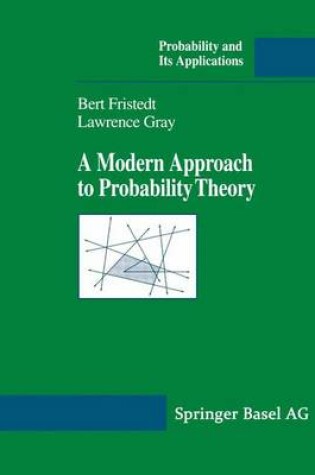 Cover of A Modern Approach to Probability Theory