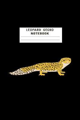 Book cover for Leopard gecko Notebook