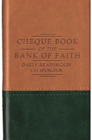 Cover of Chequebook of the Bank of Faith – Tan/Green