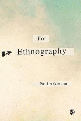 Book cover for For Ethnography