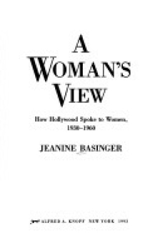 Cover of A Woman's View