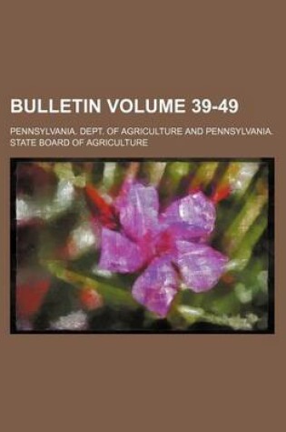 Cover of Bulletin Volume 39-49