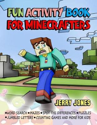 Book cover for Fun Activity Book for Minecrafters