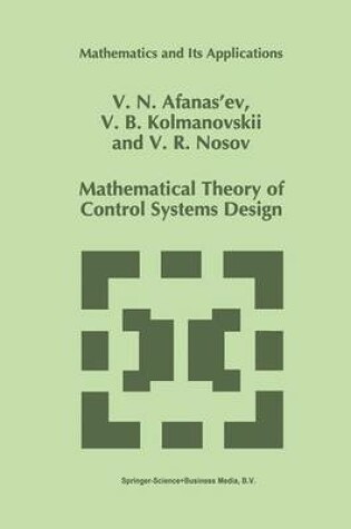 Cover of Mathematical Theory of Control Systems Design