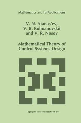 Book cover for Mathematical Theory of Control Systems Design