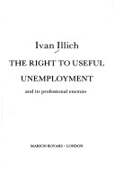 Book cover for Right to Useful Unemployment