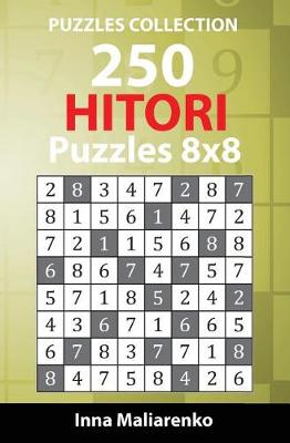 Book cover for 250 Hitori Puzzles 8x8