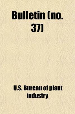 Book cover for Bulletin (Volume 37)