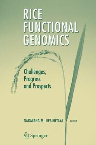 Cover of Rice Functional Genomics