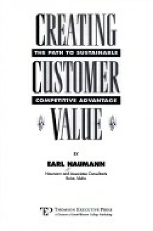 Cover of Creating Customer Value